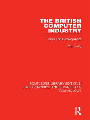 cover image of The British Computer Industry